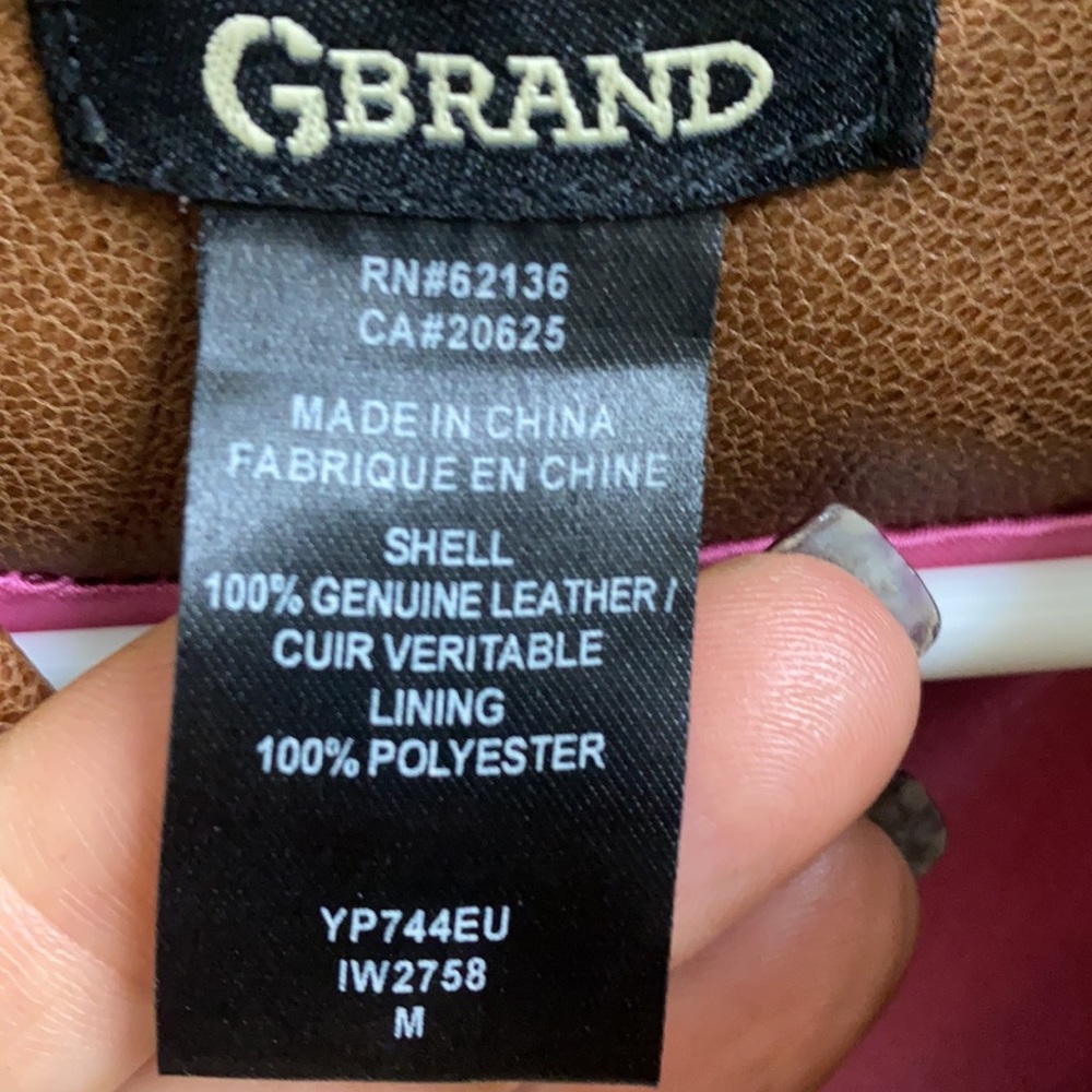 GBrand leather jacket - Picture 5 of 7
